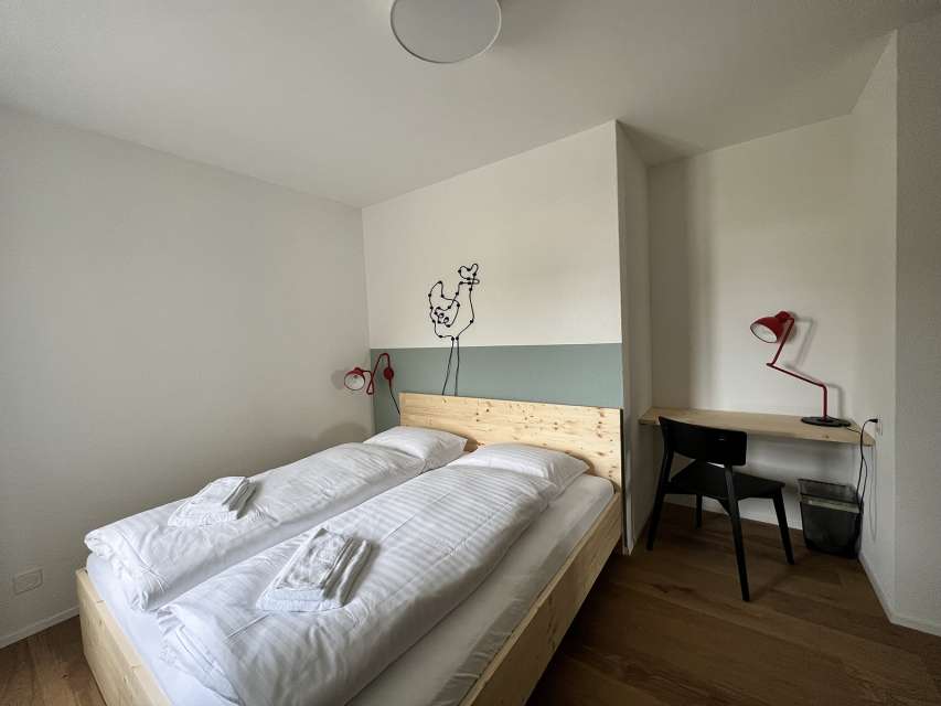 Doppelzimmer mit Etagen Dusche/WC