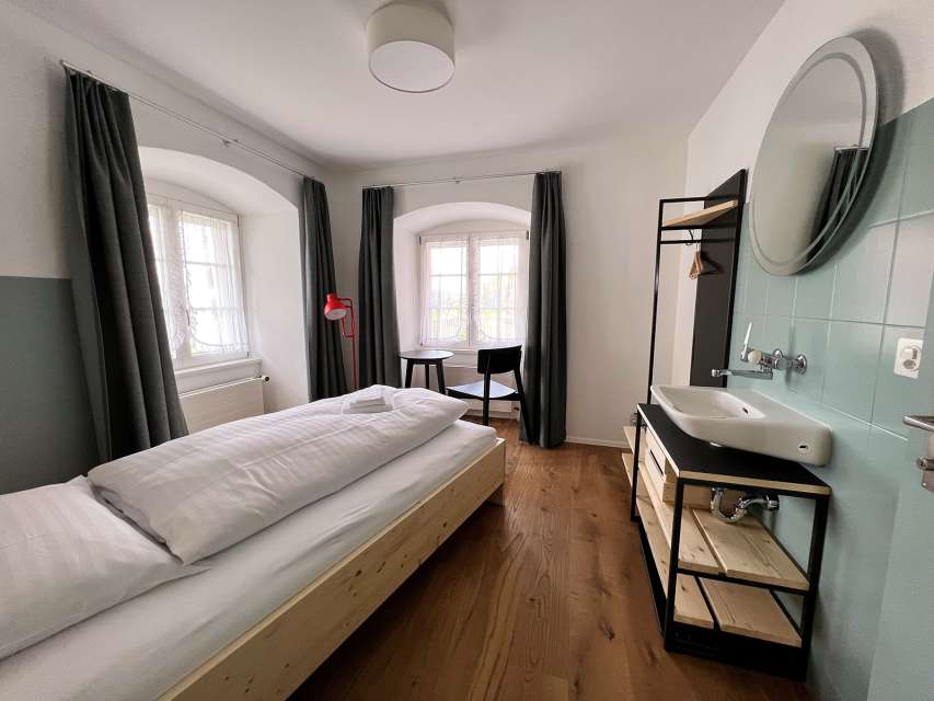 Einzelzimmer ohne Dusche/WC